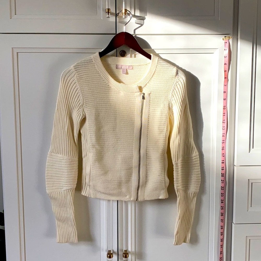 Banana Republic moto cardigan sweater